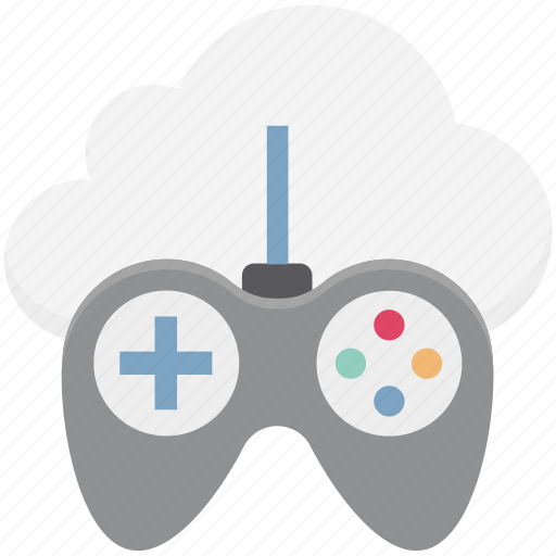 Cloud computing, cloud gaming, gamepad, gaming on demand, online games icon - Download on Iconfinder