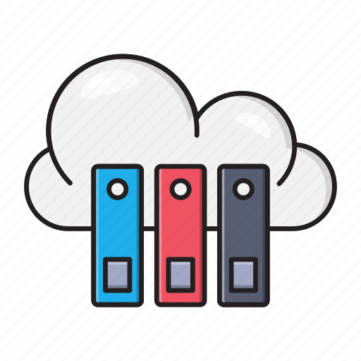 Archive, binder, cloud, document, storage icon - Download on Iconfinder