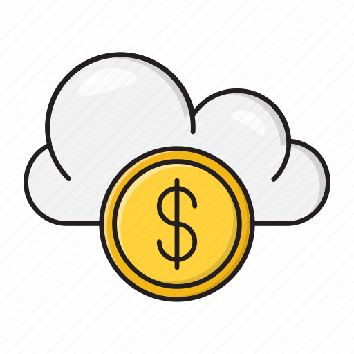 Cloud, currency, dollar, money, saving icon - Download on Iconfinder