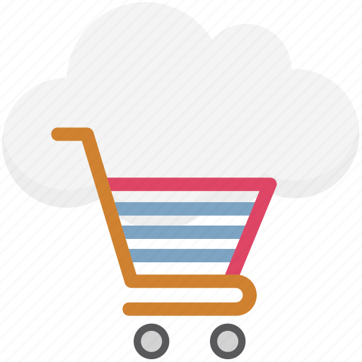 Cloud computing, ecommerce, online shopping, online store, shopping trolley icon - Download on Iconfinder