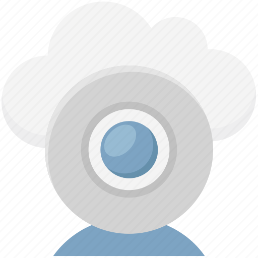 Cloud camera, live chatting, online multimedia, video call, web camera, webcam icon - Download on Iconfinder