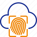 lock, fingerprint, touch, data, cloud, biometric, security