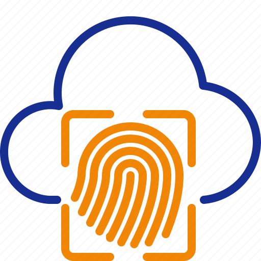 Lock, fingerprint, touch, data, cloud, biometric, security icon - Download on Iconfinder