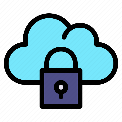 Lock, cloud, survice, networking, information, technology icon - Download on Iconfinder