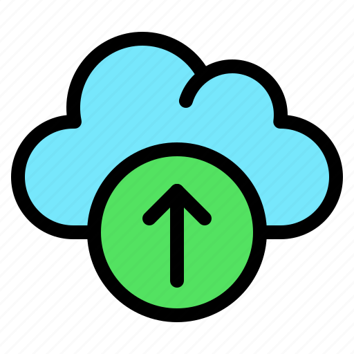 Upload, cloud, survice, networking, information, technology icon - Download on Iconfinder