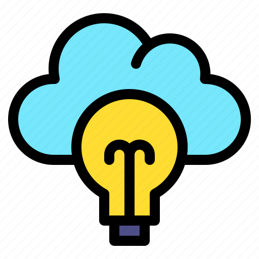 Idea, cloud, survice, networking, information, technology icon - Download on Iconfinder