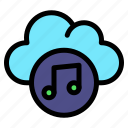 music, cloud, survice, networking, information, technology