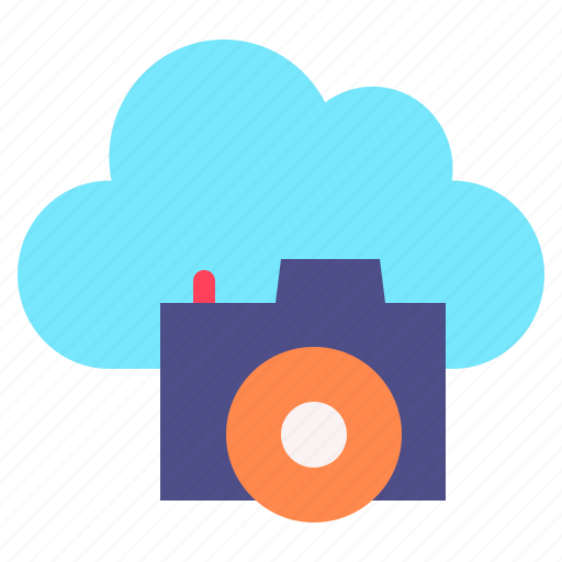 Camera, cloud, survice, networking, information, technology icon - Download on Iconfinder