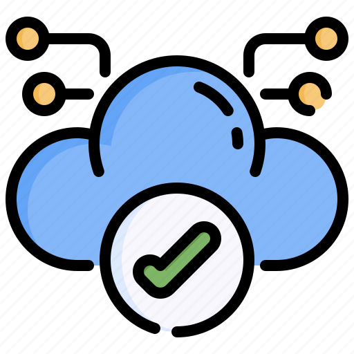 Accept, cloud, computing, storage, multimedia, option icon - Download on Iconfinder