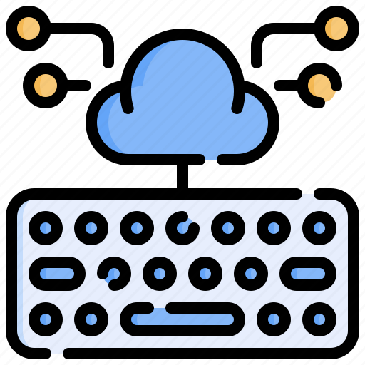 Keyboard, cloud, computing, service, settings icon - Download on Iconfinder