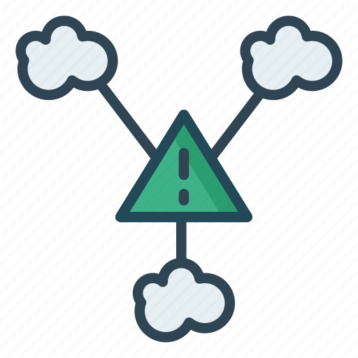 Cloud, error, exclamation icon - Download on Iconfinder