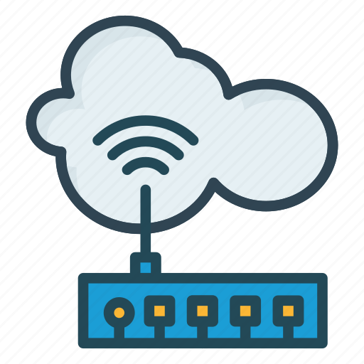 Modem, router, signal icon - Download on Iconfinder