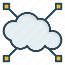 cloud, computing, server