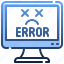 error, technology, computer, monitor, computinga 