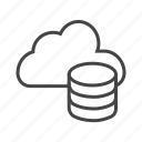cloud database, cloud server, cloud storage, data center, online server, online storage, saas