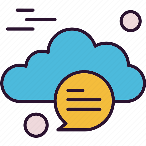 Chat, cloud, computing, message icon - Download on Iconfinder
