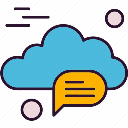 Chat, cloud, computing, mail, message icon - Download on Iconfinder