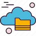 cloud, computing, file, folder