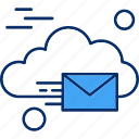 cloud, computing, email, mail, message