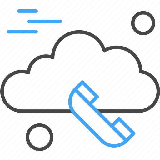 Cloud, computing, telephone icon - Download on Iconfinder