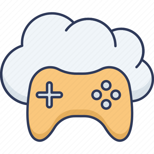Joystick, gamepad, controller, cloud icon - Download on Iconfinder