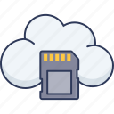 sd, card, memory, storage, cloud