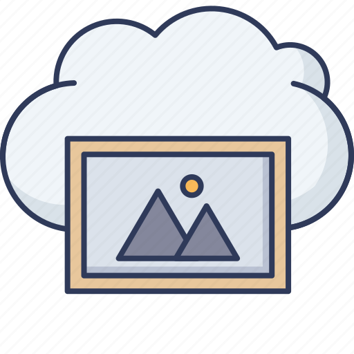 Picture, photo, image, cloud icon - Download on Iconfinder