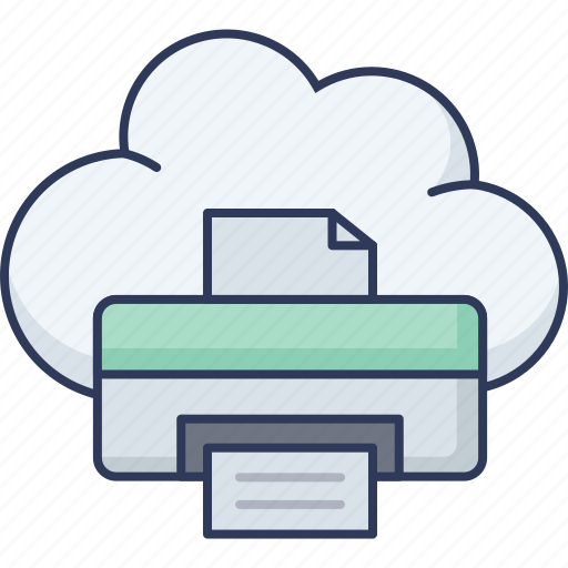 Printer, database, cloud, page icon - Download on Iconfinder