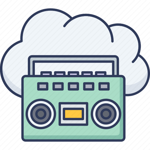 Radio, antenna, music, communication icon - Download on Iconfinder