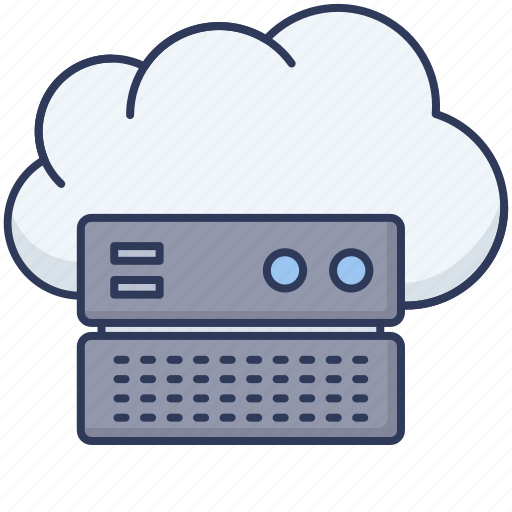 Server, cloud, database, hosting icon - Download on Iconfinder