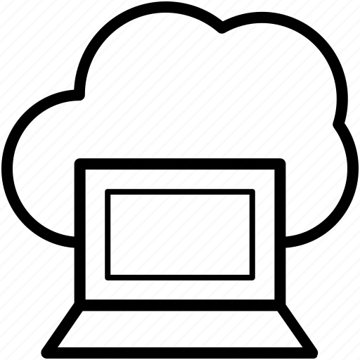 Cloud, computer, computing, laptop, network, storage, technology icon - Download on Iconfinder