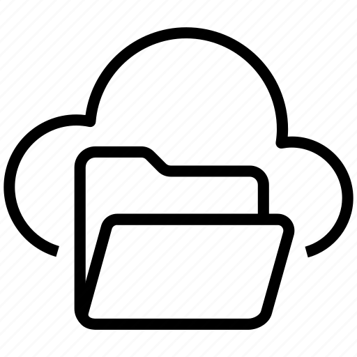 Cloud, computing, backup, data, storage, folder, network icon - Download on Iconfinder