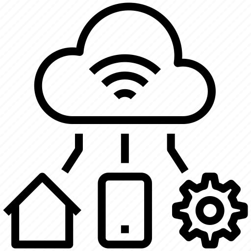Cloud, computing, storage, setting, data, wireless, internet icon - Download on Iconfinder
