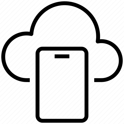 Cloud, computing, storage, weather, data, mobile, smartphone icon - Download on Iconfinder