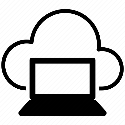 Cloud, computing, data, laptop, storage, backup, internet icon - Download on Iconfinder