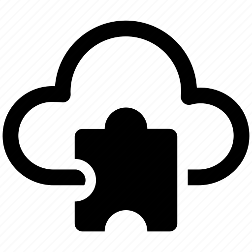 Cloud, computing, puzzle, strategy, piece icon - Download on Iconfinder
