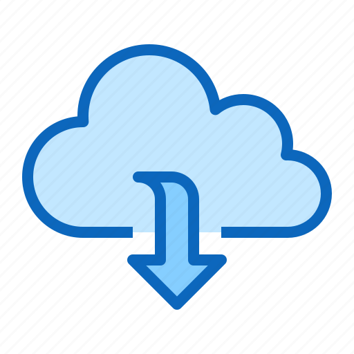 Arrow, cloud, computing, data, download, technology icon - Download on Iconfinder