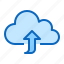 arrow, cloud, computing, data, technology, upload 
