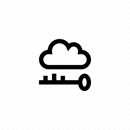 Cloud, key, lock, protection, safety icon - Download on Iconfinder