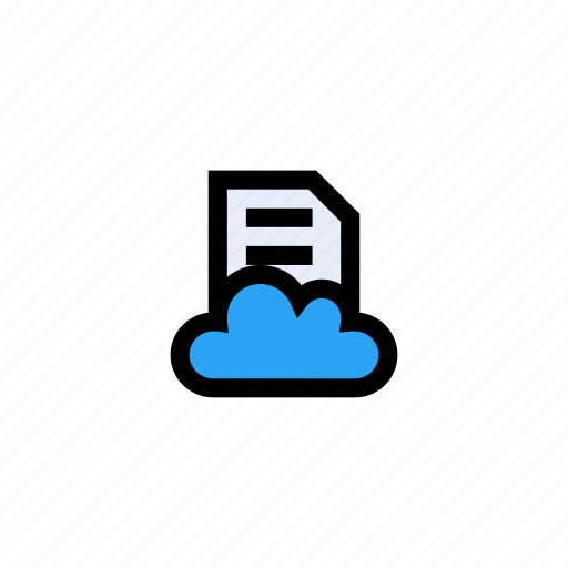 Cloud, database, document, file, storage icon - Download on Iconfinder