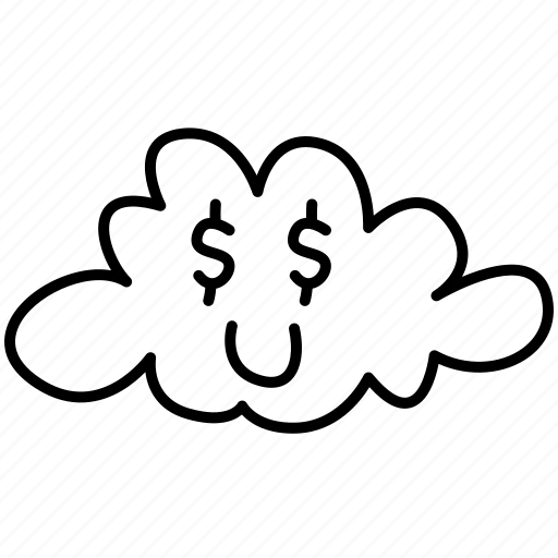 Cloud, emoji, emoticon, money icon - Download on Iconfinder
