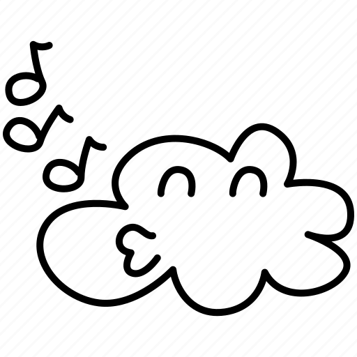 Kiss, cloud, emoji, music icon - Download on Iconfinder