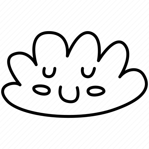 Embarrassed, cloud, emoji, shame icon - Download on Iconfinder