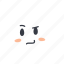 strange, cloud, emoji, emoticon 