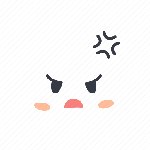 Mad, angry, cloud, emoji, emoticon icon - Download on Iconfinder