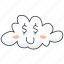cloud, emoji, money, smile 