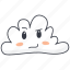 strange, cloud, emoji, mad 