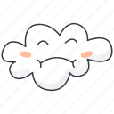 cloud, emoji, mad, emoticon