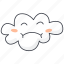 cloud, emoji, mad, emoticon 