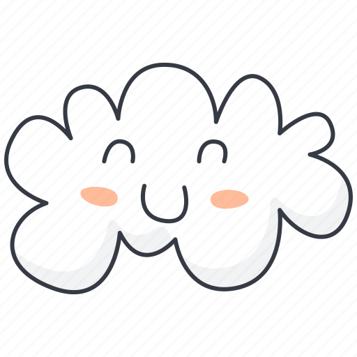 Smile, happy, cloud, emoji icon - Download on Iconfinder